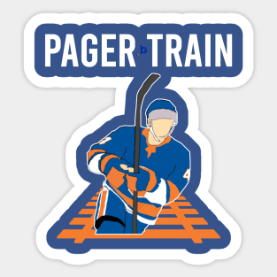 J.G. Pageau (Pager Train) Sticker